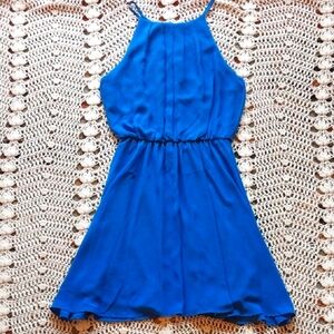 Dina Be Blue Sleeveless Dress